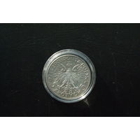 5 злотых 1934 Польша Королева Ядвига, состояние!