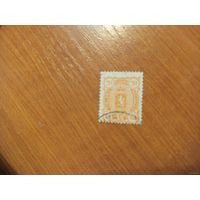 1889 Россия Великое княжество Финляндское мих 30В зуб 14 на 13 герб (3-1)