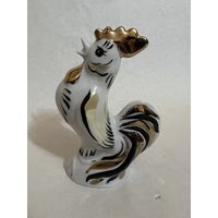 Статуэтка фарфоровая "Петушок золотой гребешок".  ДФЗ