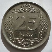Турция 25 куруш 2009 год