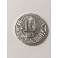 Северная Корея 10 чон 1959 одна звезда.