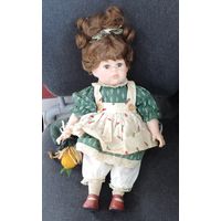 Кукла фарфоровая (голова, руки и ноги) 60-70 годы Германия. Высота 44.см.