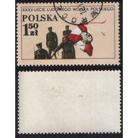 Польша 1978-10 2581 марка из серии 35 лет ПНА 1,50zl 2 (a1-12 ТОРГ/ВАША ЦЕНА