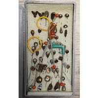 Для рыбалки набор мормышек и кивков строжков