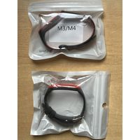 Ремешок силиконовый для Xiaomi Mi Band 3 / 4 - 2шт.