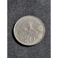 Сингапур 20 центов 2006