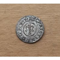 Шведская Ливония, солид Кристины (1632-1654), год не читаем, дефект