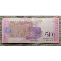 Werty71 Венесуэла 50 боливаров 2018 UNC банкнота