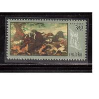Польша-1968, (Мих.1895)  ** , Искусство, Живопись,