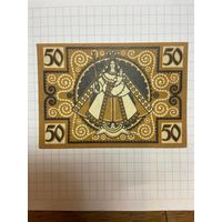 50 пфеннигов (нотгельды) г. Германия Кевелар-1201