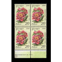 Беларусь. 2008. Стандарт. Пион (20р) (з.14-2011)