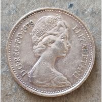 Великобритания 1 новый пенни, 1979 г., KM# 915