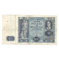 20 злотых 1936 г. Довоенная Польша