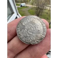 Орт (18 грошей) 1755 года EC "Коронный" (Польша, Август III)
