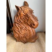 Панно деревянное Лошадь, Конь - символ Нового 2026 года!