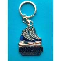 Брелок - "КОНЬКИ" - Хоккейный Клуб "Динамо" Минск - Металл.