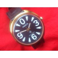 Часы РАКЕТА БИГ ЗЕРО 2609 ЧЕРНЫЙ ЦИФЕР