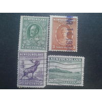 Ньюфаундленд, 1932. Стандарт, различные изображения. Mi-4,70 евро гаш.