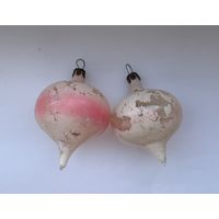 Елочные игрушки редис СССР цена за все К.23
