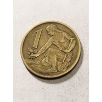 Чехословакия 1 крона 1963