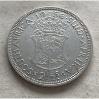 ЮАР 2,5 шиллинга 1956 Елизавета II