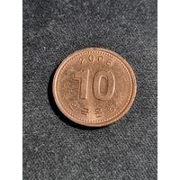 Южная Корея 10 вон 2006