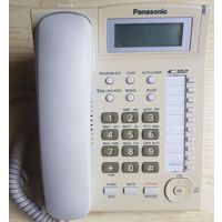 Телефон проводной Panasonic KX-TS2388RUW белый, б-у