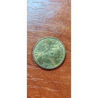 Филиппины 25 сентимо 2014