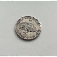 КУБА  1 песо 1983 г.