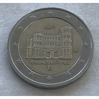 Германия 2 евро 2017 - Порта Нигра, Рейнланд-Пфальц (D - Мюнхен)