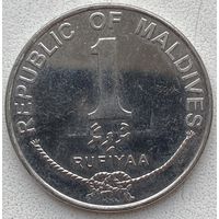 Мальдивы 1 руфия 2007 г.