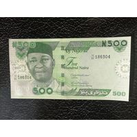 Нигерия 500 UNC c рубля