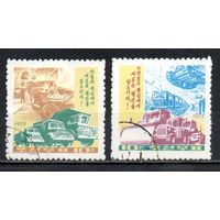 Автомобильная промышленность КНДР 1973 год  серия из 2-х марок