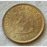 Финляндия. 10 пенни 1980 года.