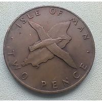 Остров Мэн 2 пенса 1976 2-13-1