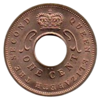 ВОСТОЧНАЯ АФРИКА. 1 ЦЕНТ 1959 KN. UNC