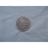 Швейцария 1 франк 1944 год от 1 рубля без минимальной цены