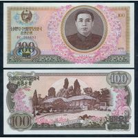 Северная Корея (КНДР) 100 вон 1978 год, P-22a (1), UNC