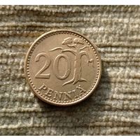 Werty71 Финляндия 20 пенни 1973