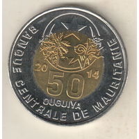 Мавритания 50 угия 2014