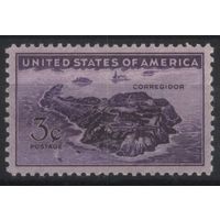 США - 1944 [Mi. 528]** MNH Сопротивление американских и филиппинских защитников Коррехидора.