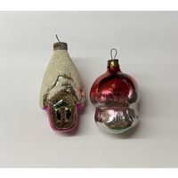 Елочные игрушки Гриб боровик домик СССР каталог цена за все К.7
