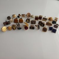 Запонки винтажные  разных Европейских брендов. Одиночные и не только....