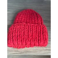 Шапка вязаная(шерсть) Ручная работа