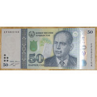Таджикистан 50 сомони 2018 UNC
