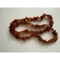 Бусы янтарь 4