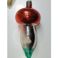 Ёлочная игрушка - Гриб , СССР .