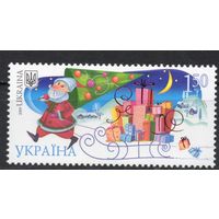 Украина 2009. С Новым годом 1 марка (529)