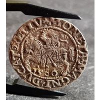 Полугрош 1/2 гроша 1560 года, Сигизмунд II, Литва, ХОРОШИЙ