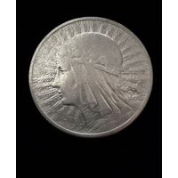 2 злотых 1934 г.  Польша.  Ядвига.  Серебро